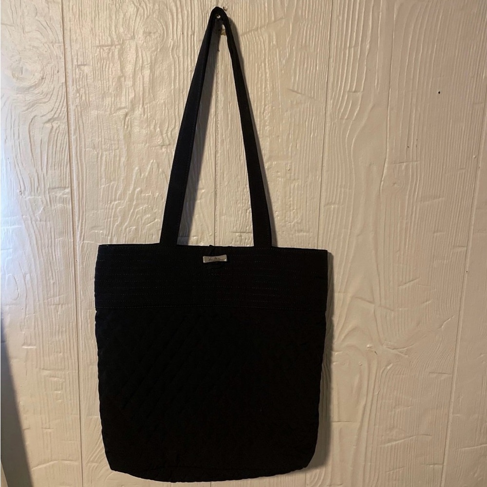 Vera Bradley Black Quilted Tote